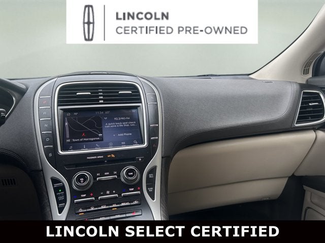 2019 Lincoln Nautilus Select